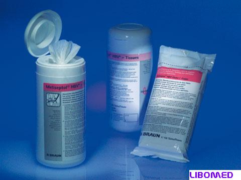 Meliseptol® HBV Tücher Desinfektionstücher b.braun Box 100 Stück