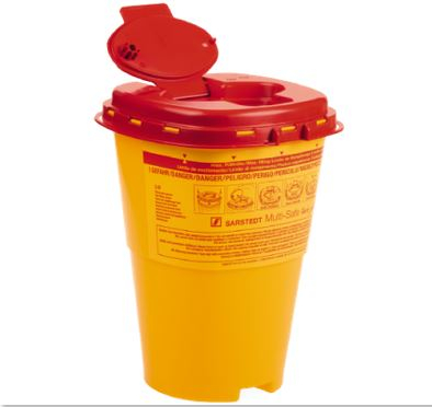 Multi-Safe Entsorgungsbox twin plus Kanülen Entsorgungsbehälter 3000ml