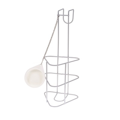 Urinflaschenhalter mit Kette & Deckel