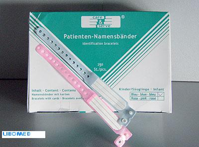 Patienten-Namensbänder für Säuglinge und Kinder