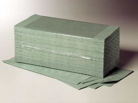 Papierhandtücher grün