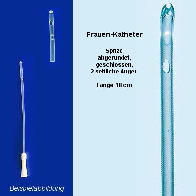 Frauenkatheter CH 06 bis CH 18 steril