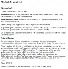 Skinman Soft hautschonende Händedesinfektion 500ml Flasche