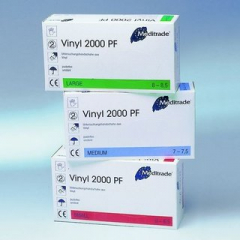 Vinylhandschuhe Vinyl 2000 PF Meditrade